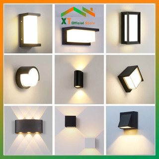 Đèn Hắt Tường Ngoài Trời Chống Nước Tuyệt Đối, Đèn LED Gắn Tường Ngoại Thất Hiện Đại Nhôm Đúc