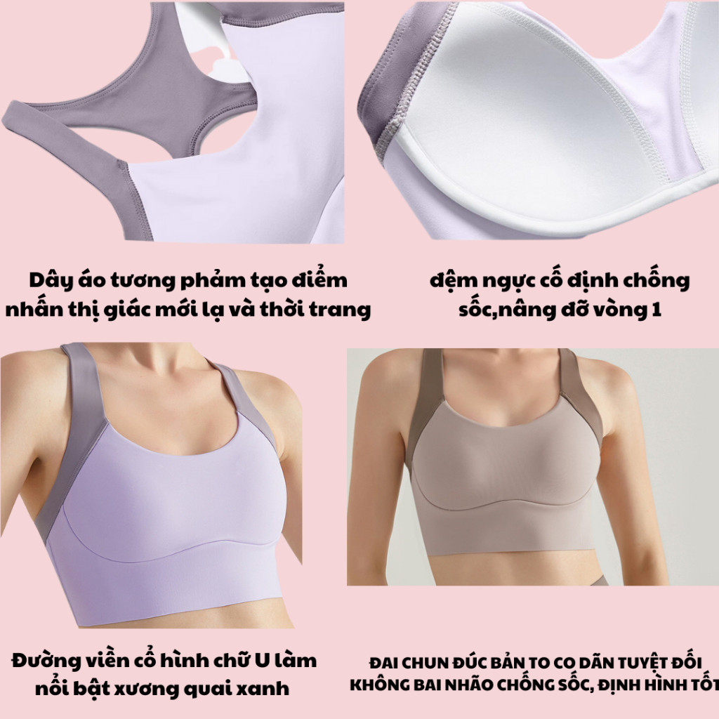 Bộ tập yoga nữ co dãn 4 chiều Quảng Châu