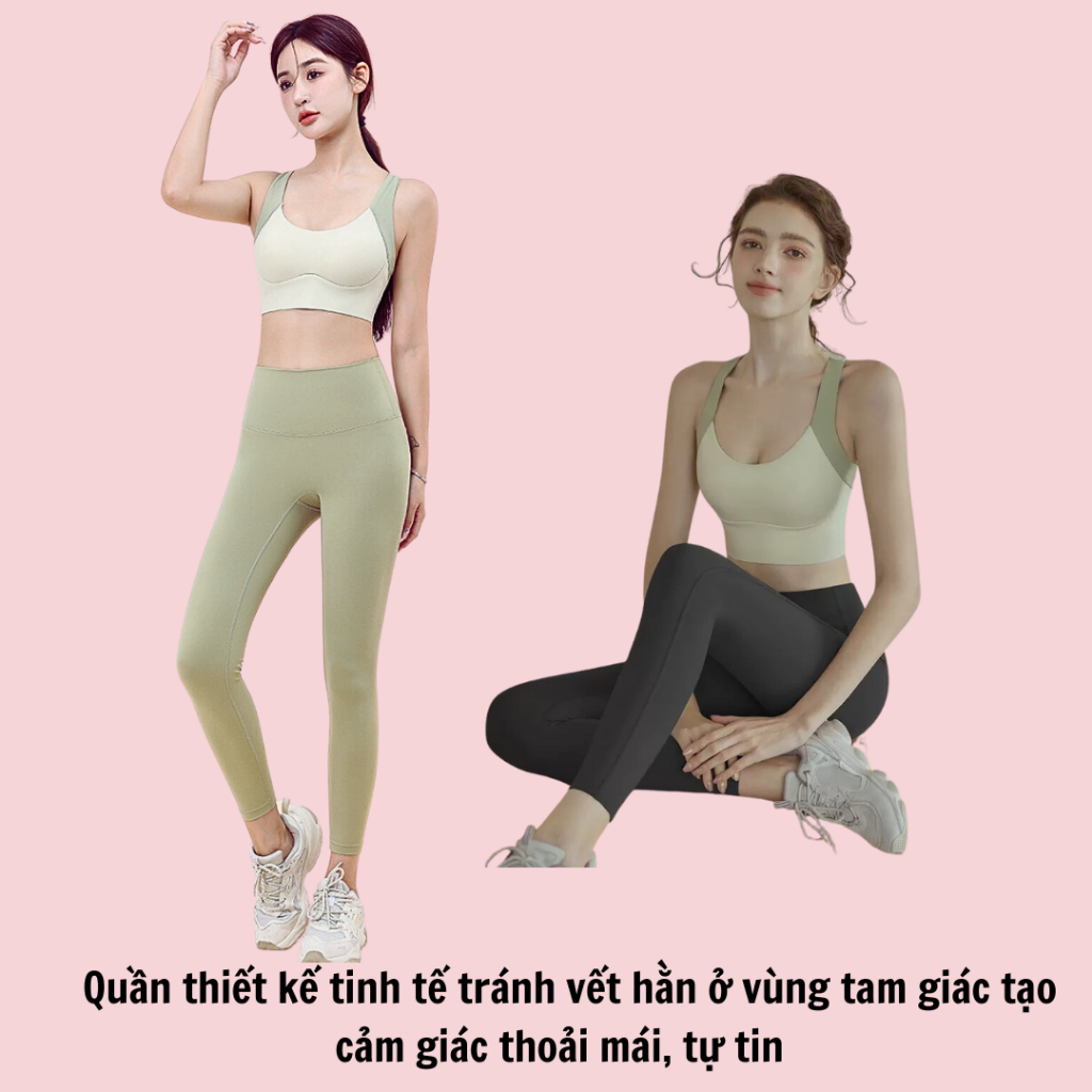 Bộ tập yoga nữ co dãn 4 chiều Quảng Châu