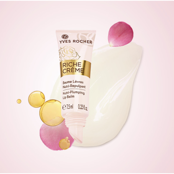 Yves Rocher Riche Creme Son Dưỡng Môi Chống Lão Hóa 7,5ML - Made in France
