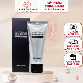 Kem chống nắng phổ rộng MOOSEPRO+DAILY UV DEFENSE SUN CREAM trọng lượng 50ml hạn dùng 2027_chống nắng moose