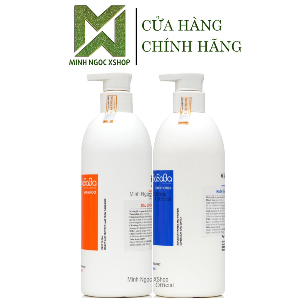 Dầu gội xả hoàn hình Sasaba Plus 500ML