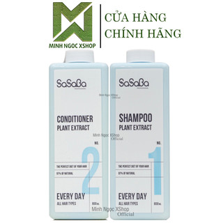 Dầu gội xả hoàn hình sasaba no.1 no.2 800ml