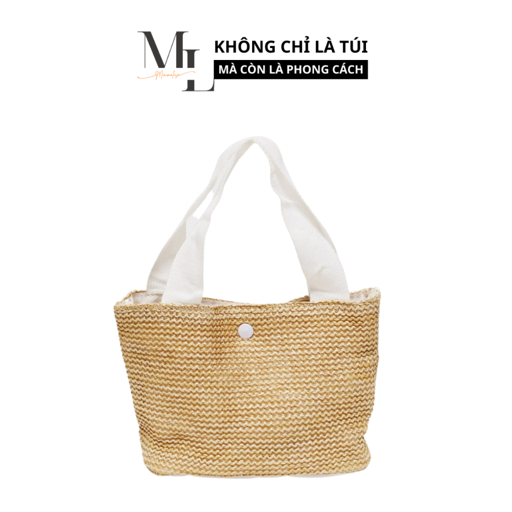 Túi cói thời trang mùa hè