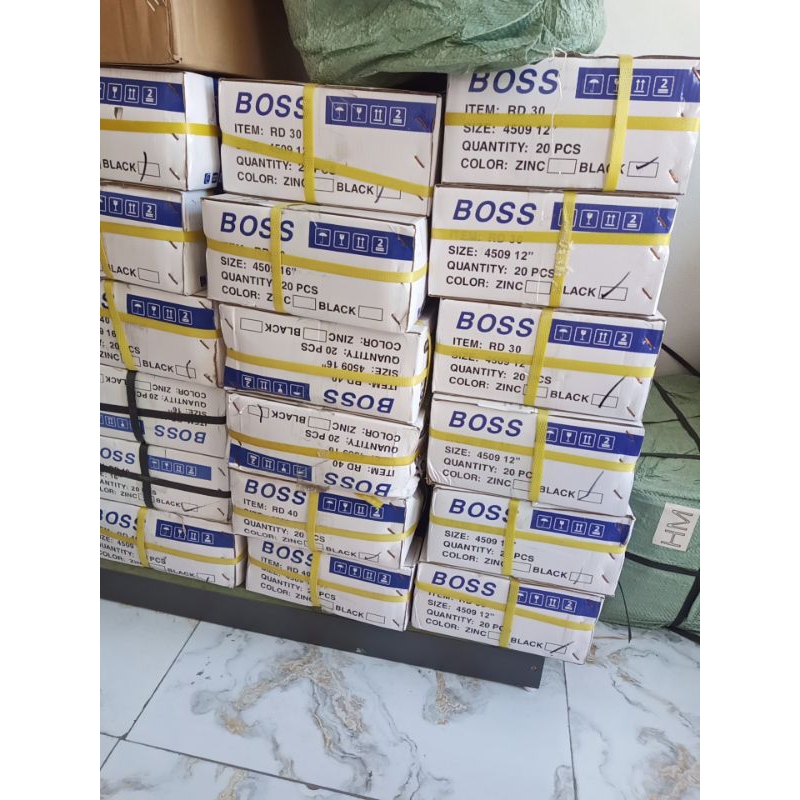 Ray giảm chấn, ray giảm chấn Boss