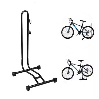 Giá để xe đạp chữ L có móc dựng bên