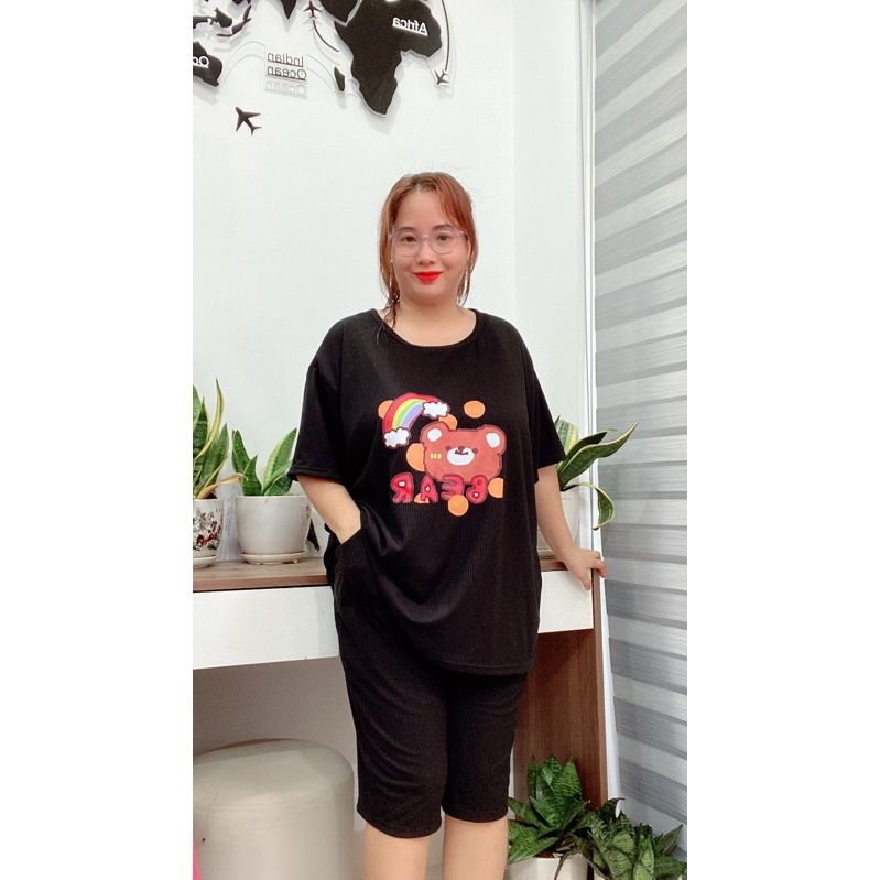 Bộ gấu bigsize 70kg-130kg