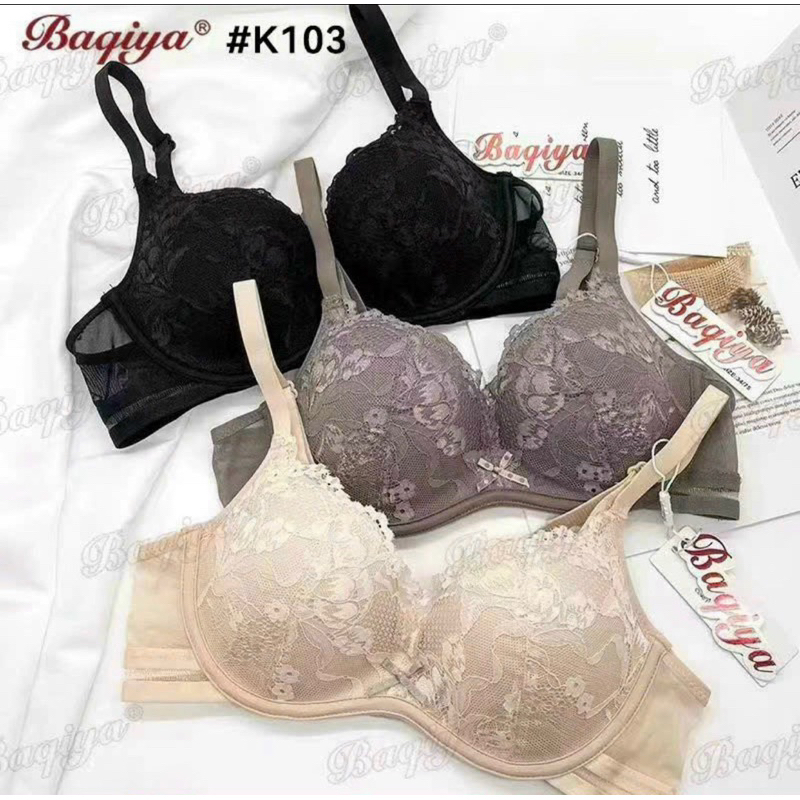 Áo lót thái su đúc không gọng phối ren thời trang HA167 nâng ngực tạo khe