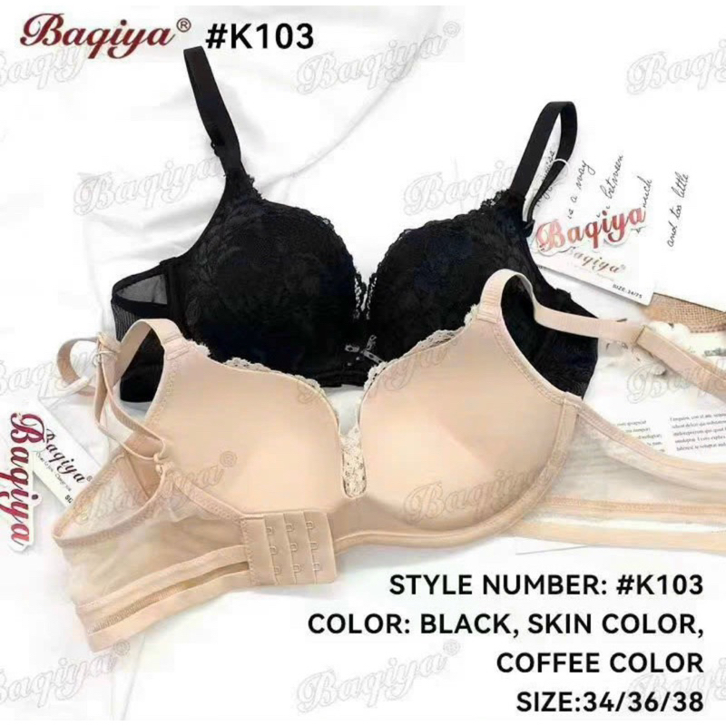 Áo lót thái su đúc không gọng phối ren thời trang HA167 nâng ngực tạo khe