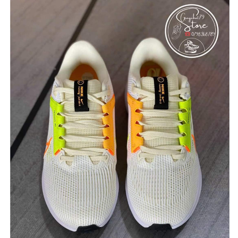Giày Nike Air Zoom Pegasus 40 Running Coconut Milk White DV3853-101 Nam và Nữ- Chính Hãng - FullBox