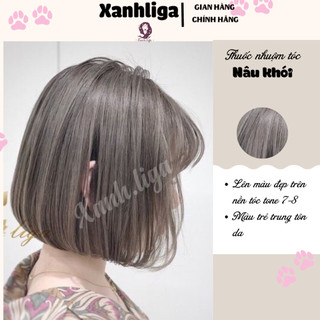 thuốc nhuộm màu nâu khói