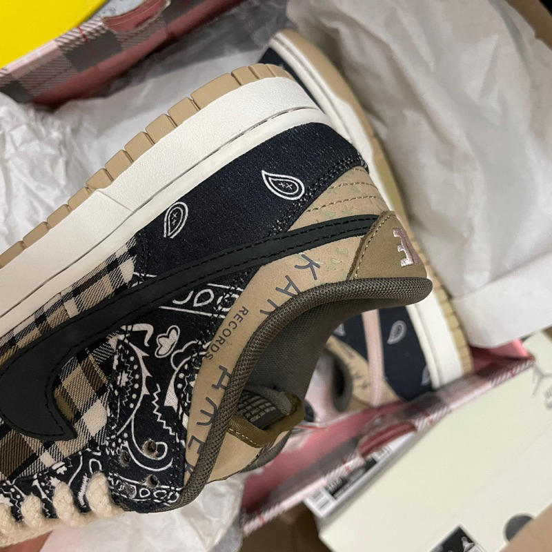 Giày SB Dunk Travis Scott | hoạ tiết sắc nét | Bản cao cấp