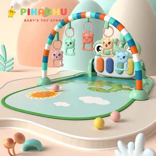 Thảm Nhạc Cho Bé PIKACHU Phiên Bản Có Bàn Piano - Piano Cho Bé, Xúc Xắc, Đồ Chơi,Thảm Nhạc Cho Bé Sơ Sinh