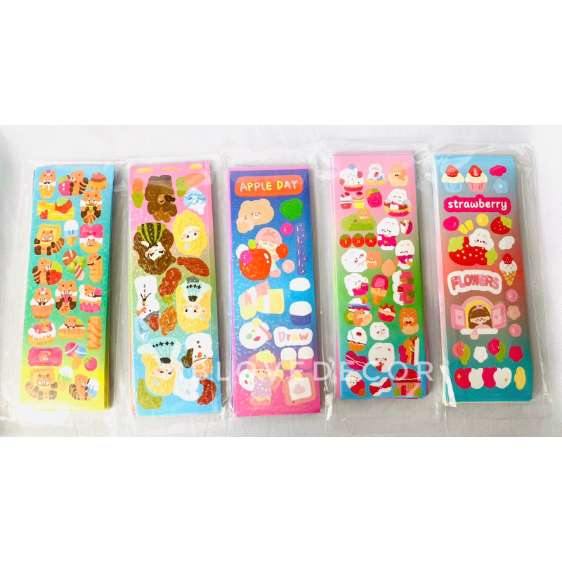 Sticker trang trí sổ