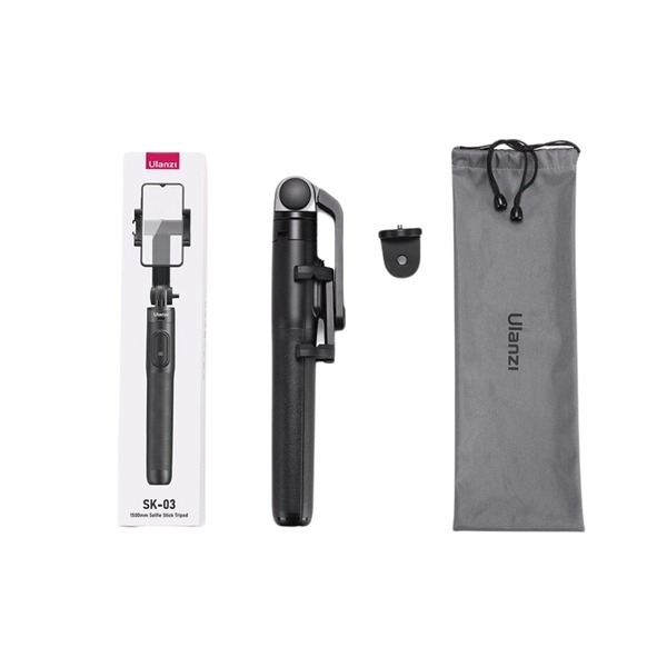 Tripod kiêm gậy Selfie Ulanzi SK-03 kèm Remote Bluetooth dùng cho điện thoại tiện lợi chính hãng