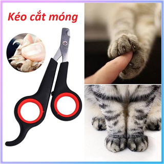 Kéo cắt tỉa móng cho chó mèo nhỏ/ Kìm bấm móng thú cưng (Đựng hộp bao bì thẻ giấy tinh tế)