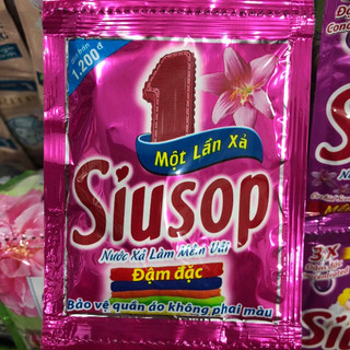 Nước xả vải Siusop dây 10 gói