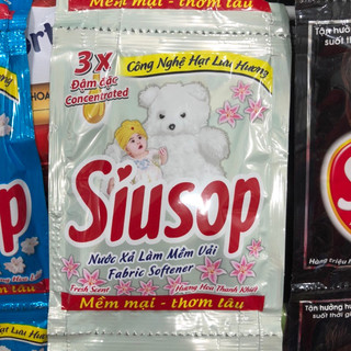 Nước xả vải Siusop dây 10 gói