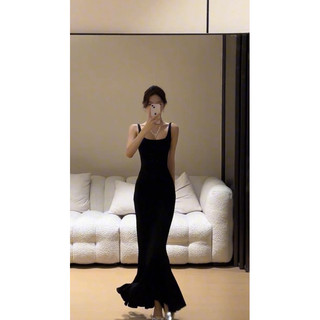 (S2) váy body ulzzang dây khoét lưng đuôi cá dự tiệc(kèm ảnh khách )