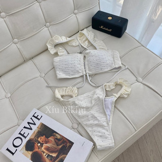 Bikini 2 mảnh cánh tiên nơ ngực code2396