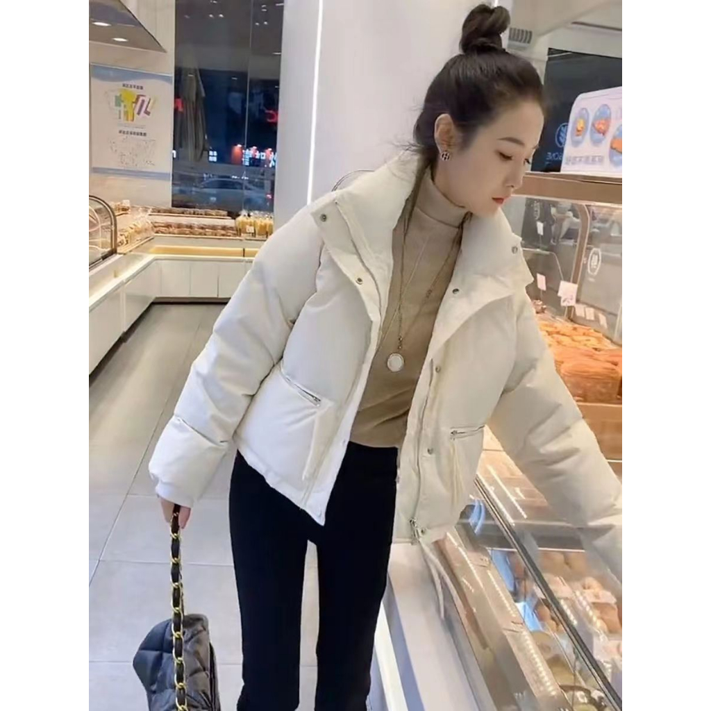 Áo khoác phao có tay dáng vừa trần bông hàng Quảng Châu 2023 | BigBuy360 - bigbuy360.vn