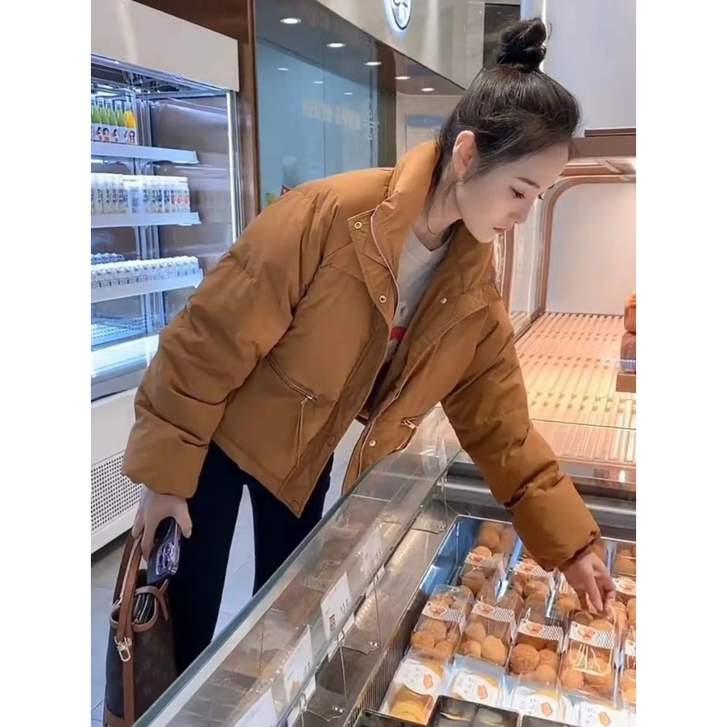 Áo khoác phao có tay dáng vừa trần bông hàng Quảng Châu 2023 | BigBuy360 - bigbuy360.vn