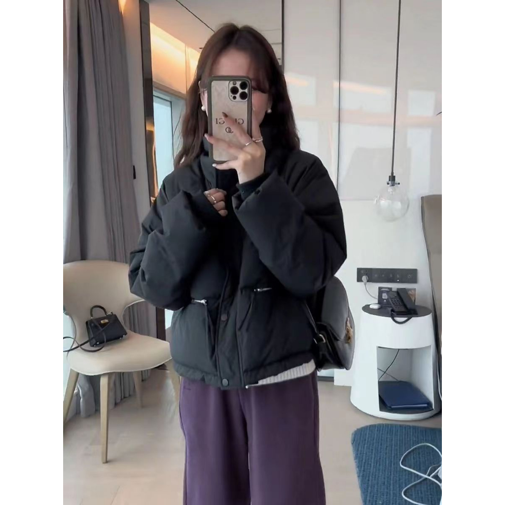 Áo khoác phao có tay dáng vừa trần bông hàng Quảng Châu 2023 | BigBuy360 - bigbuy360.vn