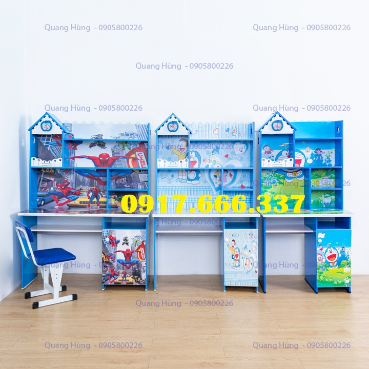 BÀN HỌC SINH NHỰA ĐÀI LOAN IN 3D CAO CẤP HCM