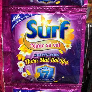 Nước xả vải Surf dây 10 gói