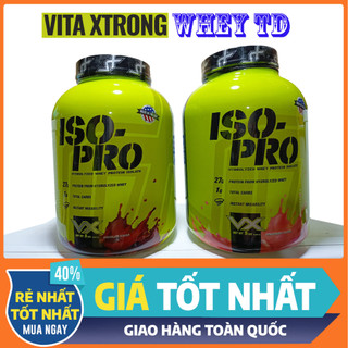 Whey iso pro vitaxtrong 5lbs - whey thủy phân tăng cơ hồi phục cơ bắp