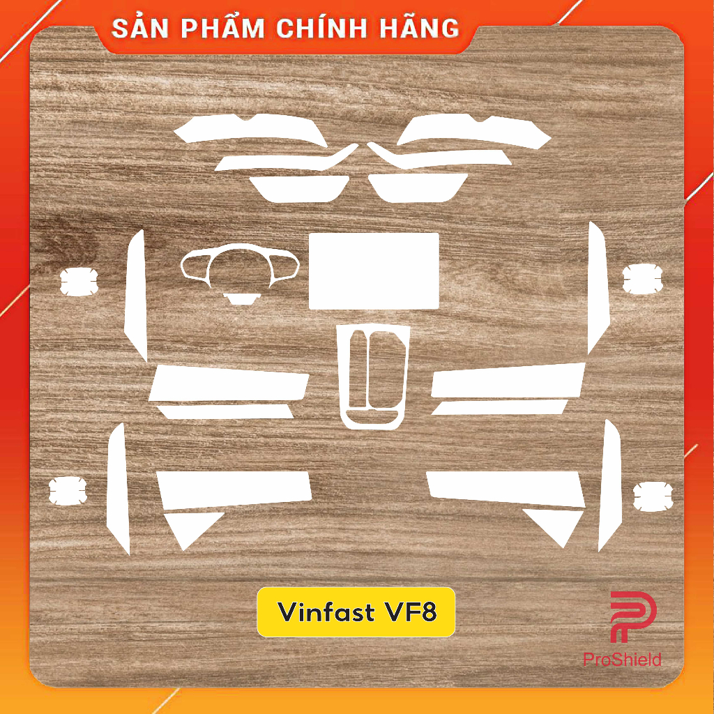 Dán PPF nội thất Vinfast Vf8 - Film PPF trong suốt chống xước nội thất. Bảo vệ nội thất ô tô. Nhập khẩu USA