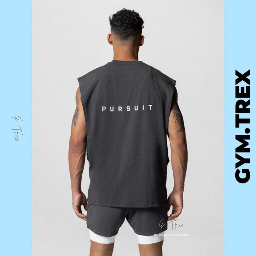 Áo ba lỗ nam tập gym, thể thao, chạy bộ vải cotton 100% co dãn 4 chiều SP235