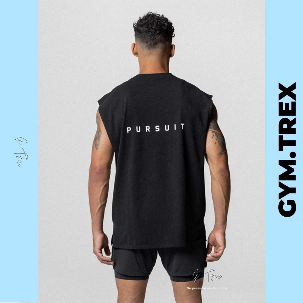 Áo ba lỗ nam tập gym, thể thao, chạy bộ vải cotton 100% co dãn 4 chiều SP235