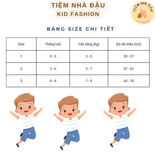 Bộ cộc sơ sinh bé trai bé gái chất liệu thun lạnh 5 màu cho bé