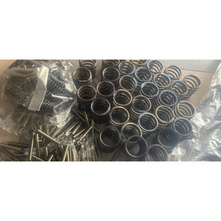Lò xo nén phi 5 (ngoài 5 mm sợi 1mm ;1,5mm dài 300mm)✅✅✅