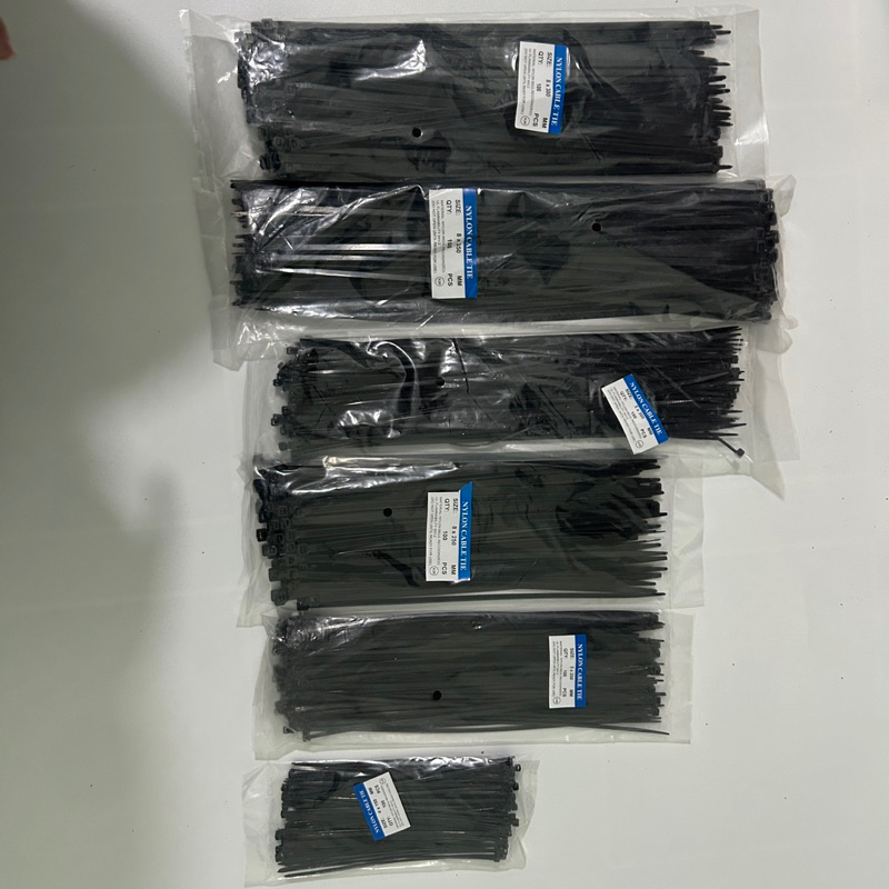 Mới bán, giá sập sàn  Dây rút nhựa giá sỉ các cỡ 10cm, 15cm, 20cm, 25cm, 30cm, 35cm, 40cm, 50cm