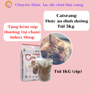 Thức ăn cho mèo Catrang túi díp 1kg hạt catsrang cho mèo