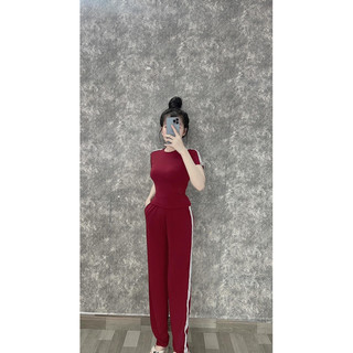 Set thể thao sọc viền