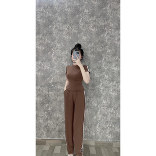 Set thể thao sọc viền