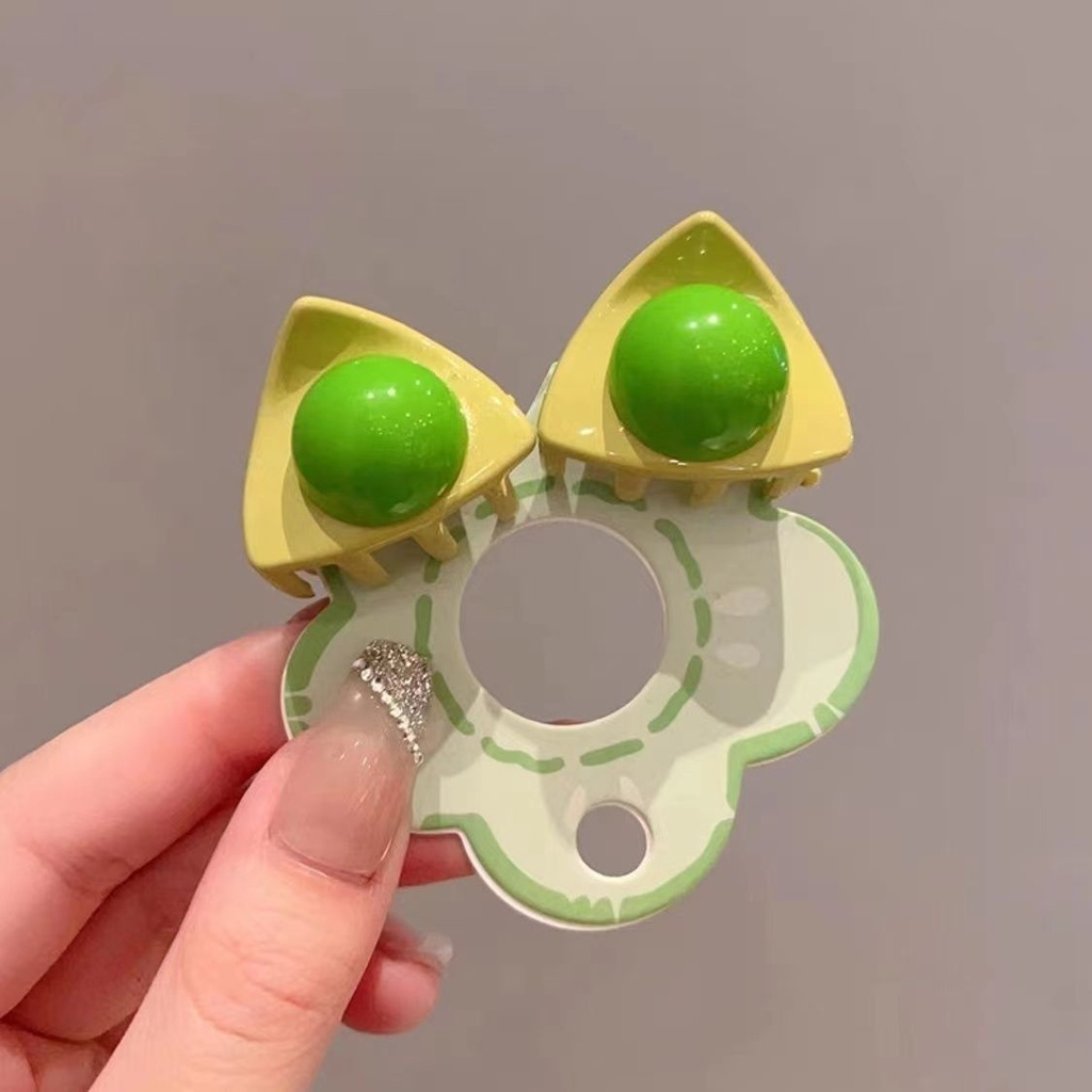 MVP3241 Set 10 Kẹp Tóc Đủ Màu Hình Tai Mèo Dễ Thương Thời Trang Xuân Hè 2023