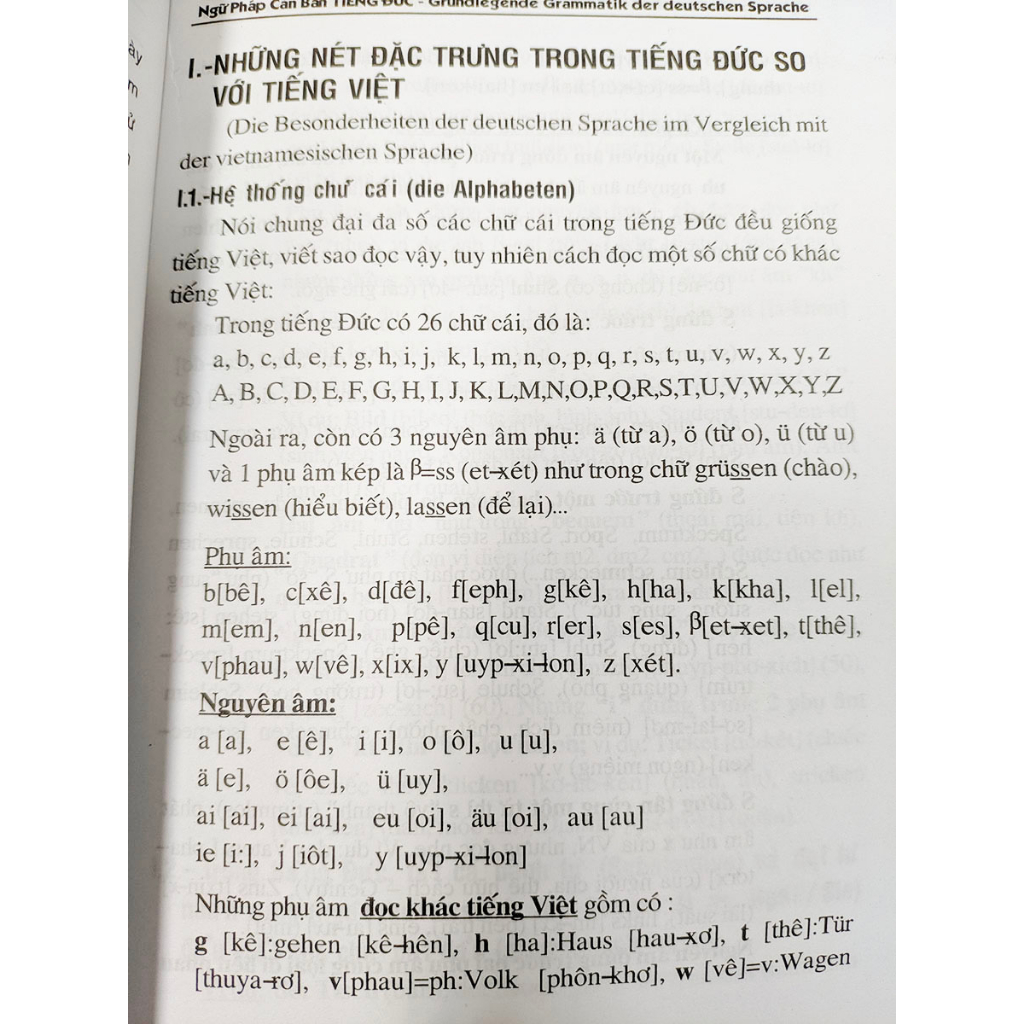 Sách - Ngữ pháp căn bản tiếng Đức - Dương Đình Bá