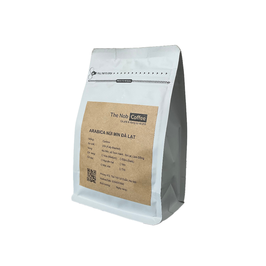 Cà phê Arabica núi Min- Đà Lạt, phù hợp với Espresso, Phin, Moka pot, Staresso