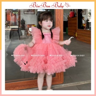 Váy công chúa cho bé BINBON BABY, đầm công chúa lolita cho bé