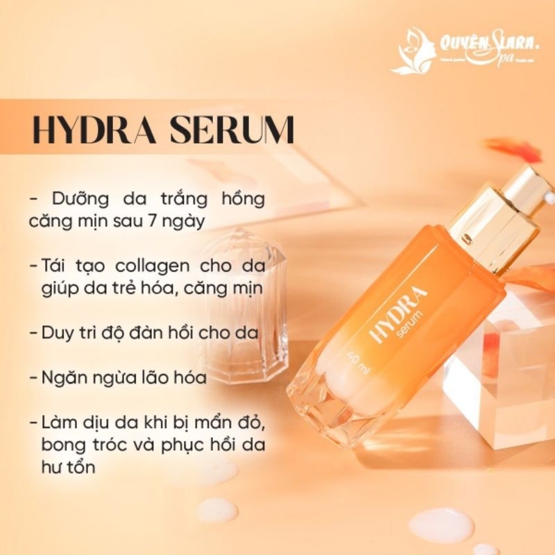 Bộ 3 sản phẩm Bio Peel Hydra Serum dưỡng trắng da, mờ nám