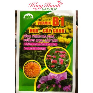 Vitamin B1 Hoa Hồng, Lan - Cây cảnh, kích thích ra hoa, dưỡng hoa lâu tàn (30g)