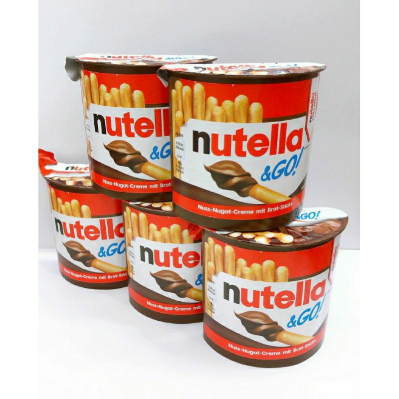 Bánh quy chấm Socola hạt phỉ Nutela 52g ☆ Đức