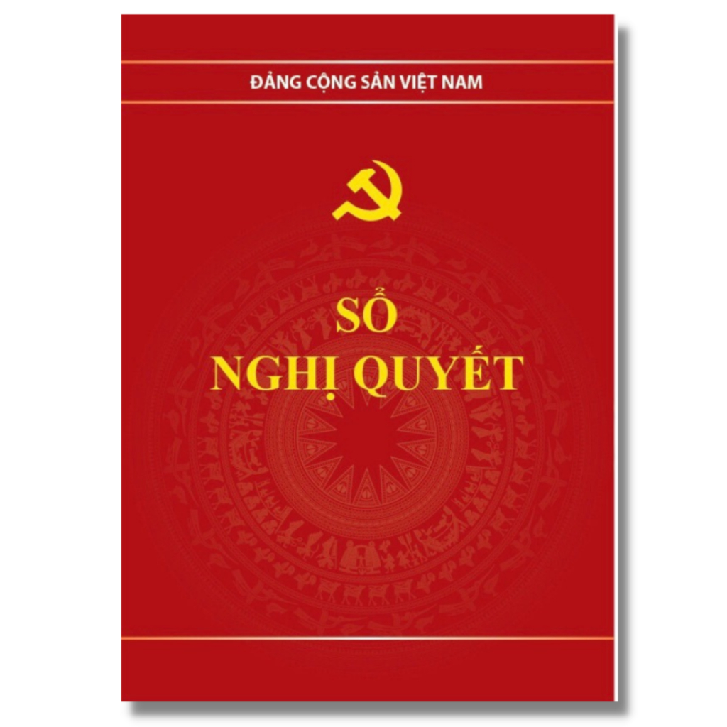 Sách - Sổ Ghi Nghị Quyết ( Bìa cứng  Kích thước: A4,  Số trang 200 trang,   khổ 21x 29,7 cm( A4)