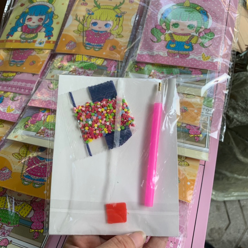 Vỉ tranh đính đá công chúa, nhân vật hoạt hình mới nhất 2023