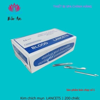 Hộp kim lể mụn ( hộp 200 chiếc)