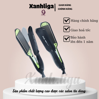 máy dập xù ( bấm xù ) tóc cao cấp 5 sao pro xanh - Ngọc Khuê Shop - Xanh Liga